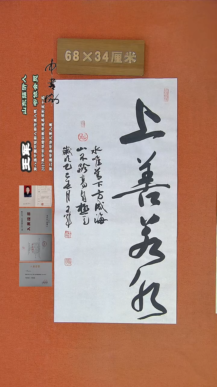 【闪购商品】书法899a王军书法作品