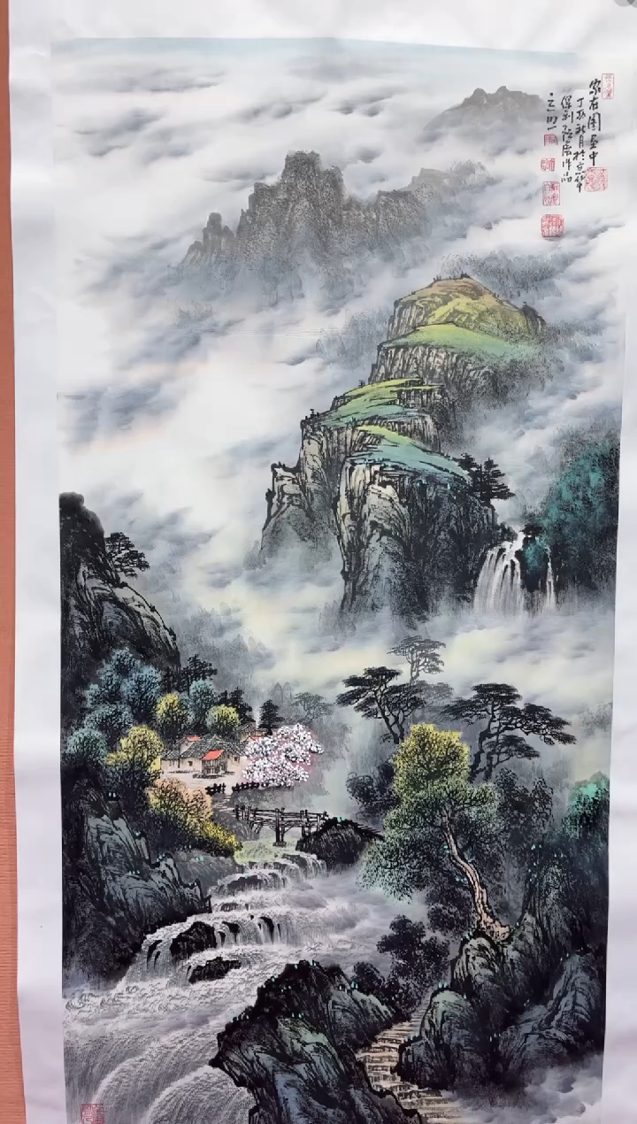国画师立照老师国画作品