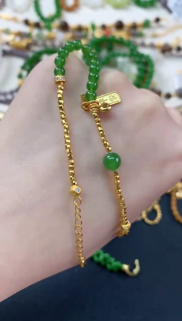 手串未镶嵌和田玉D749|380