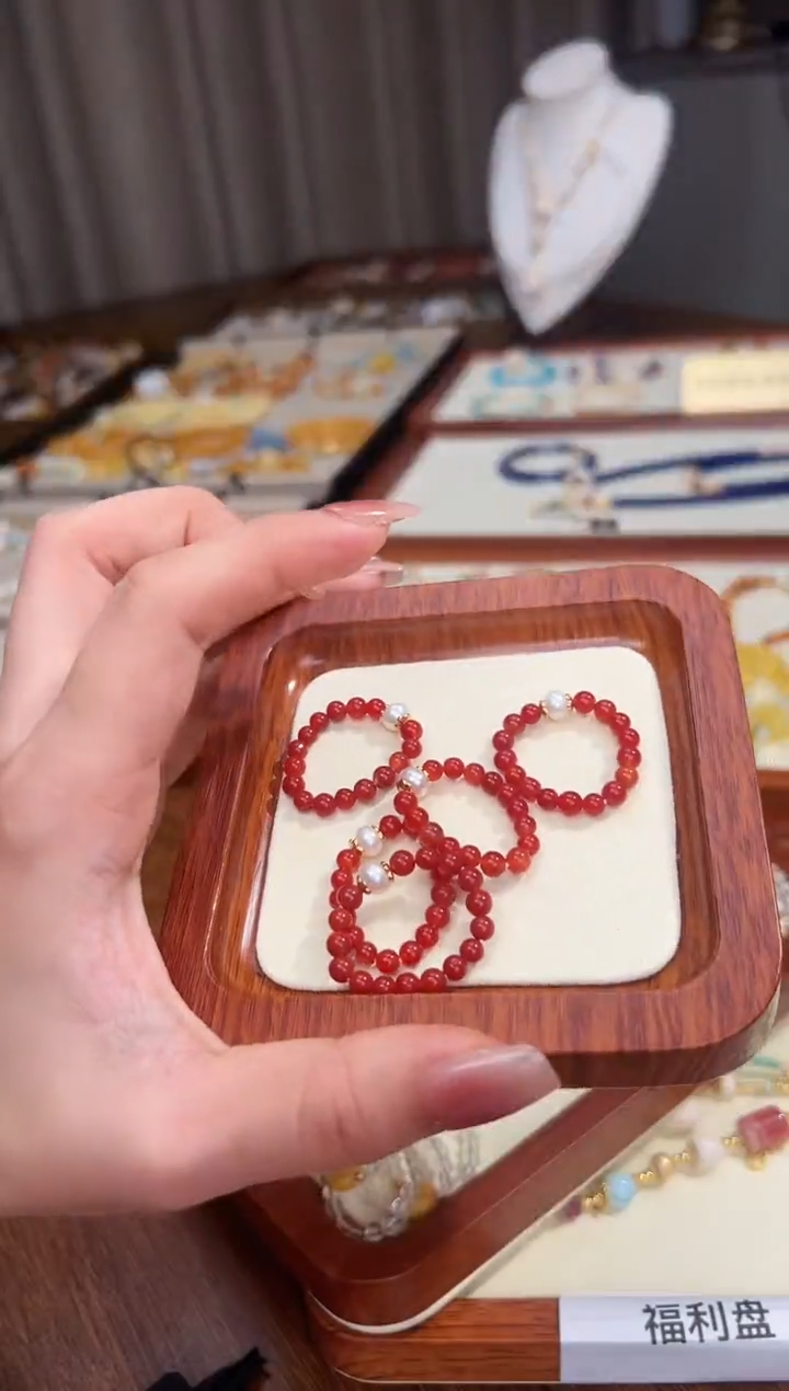 未镶嵌南红玛瑙戒指多样性发一