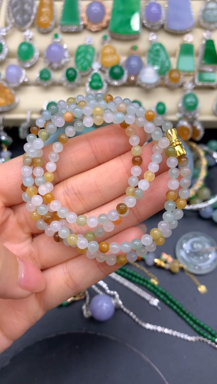 【闪购商品】翡翠颈饰未镶嵌75-中国好珍宝