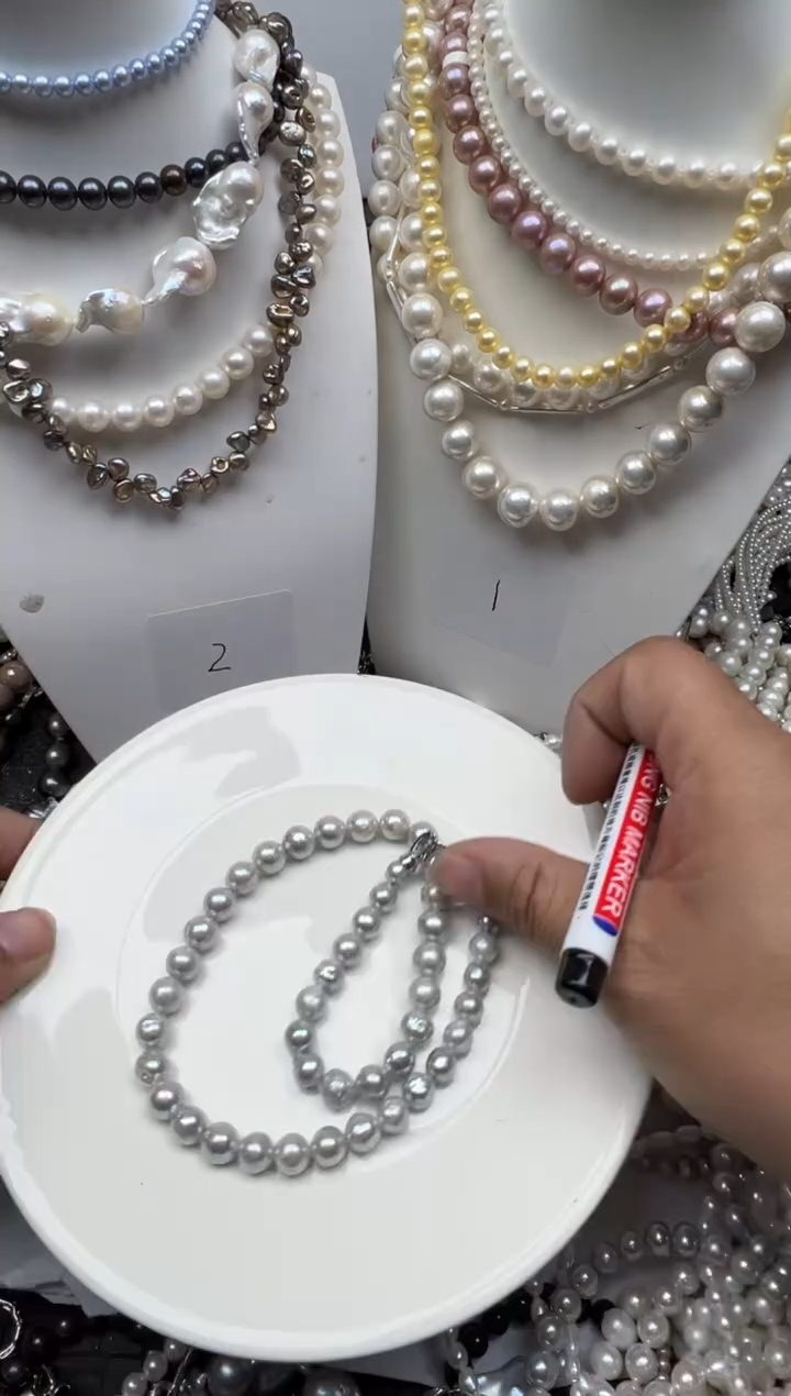 【闪购商品】淡水珍珠颈饰未镶嵌1