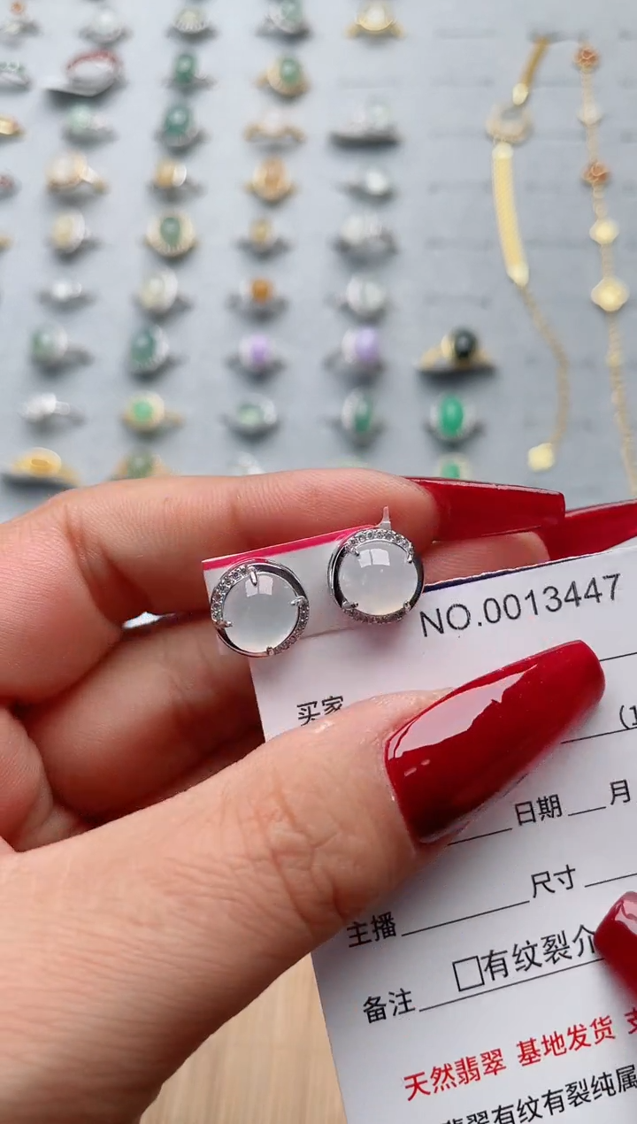 【闪购商品】翡翠戒指银S925镶嵌·