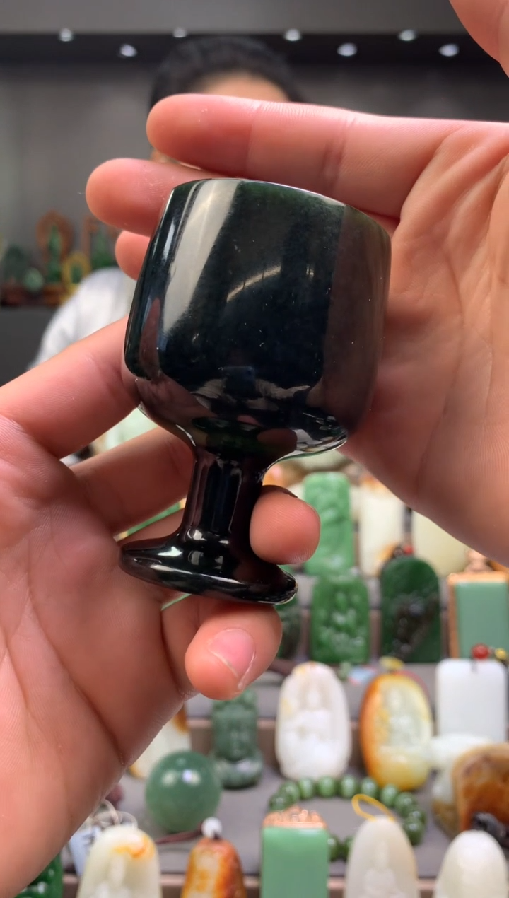 【闪购商品】和田玉茶杯未镶嵌茶杯（多样性发货）