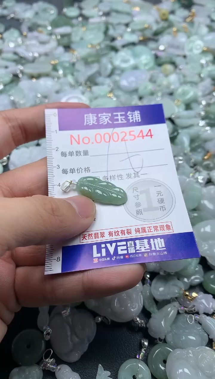 颈饰未镶嵌翡翠2544