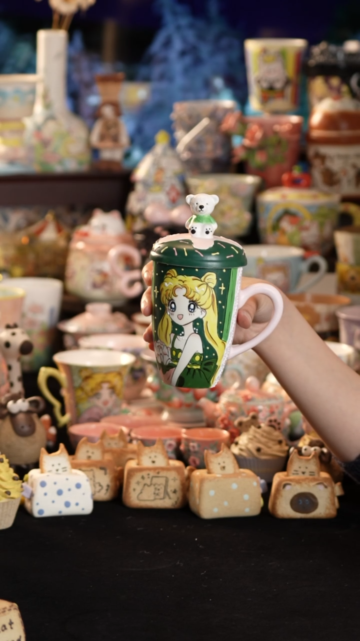 其他陶景德镇釉下彩手绘设计师款陶瓷