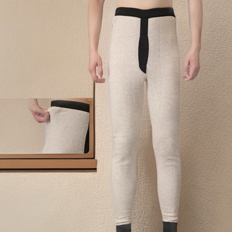 三层保暖冬季舒适男棉裤2438