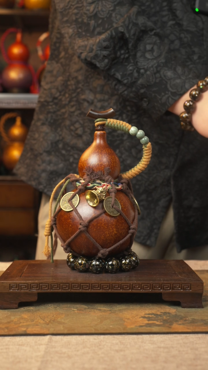 【闪购商品】254大漆葫芦一物一拍记葫堂出品