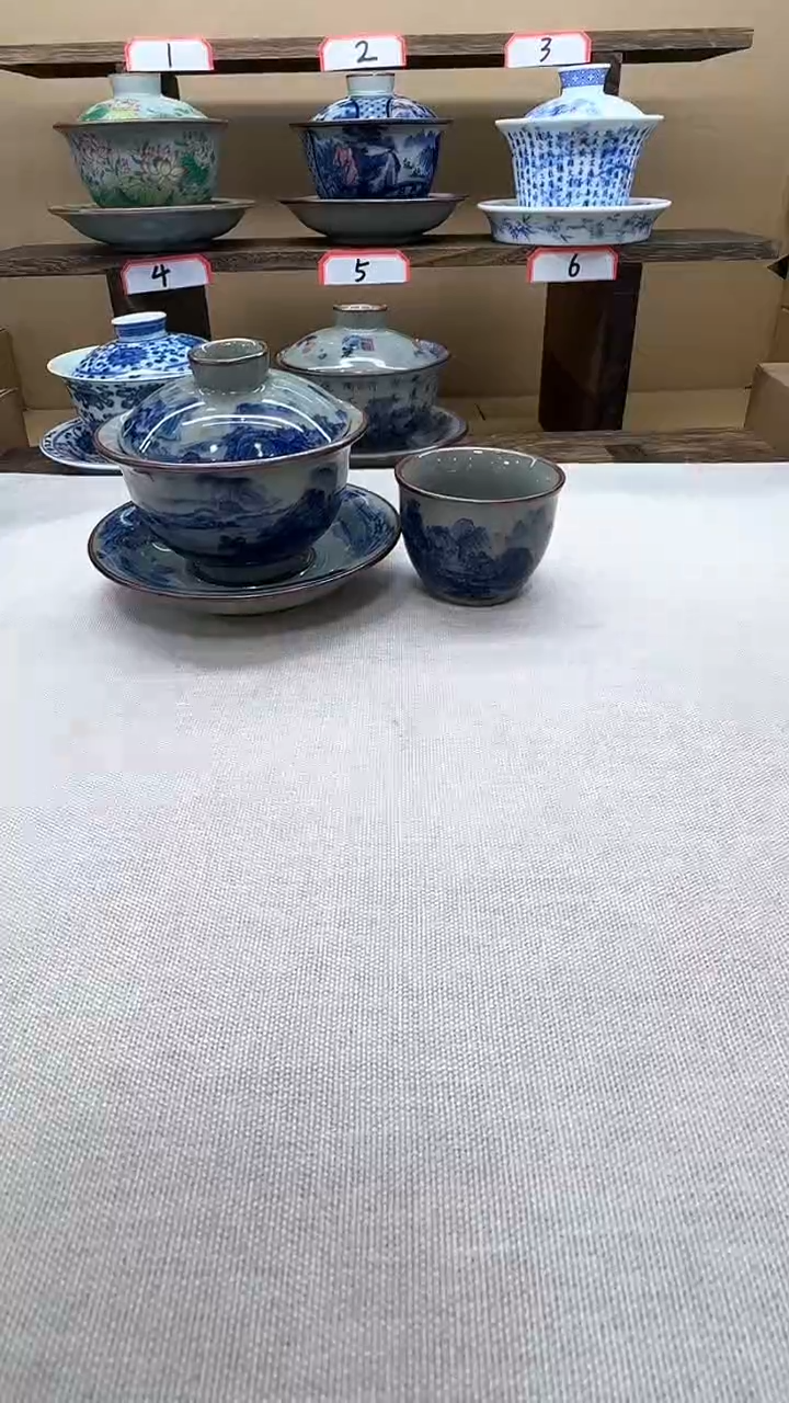 【闪购商品】景德镇制盖碗系列家用高端