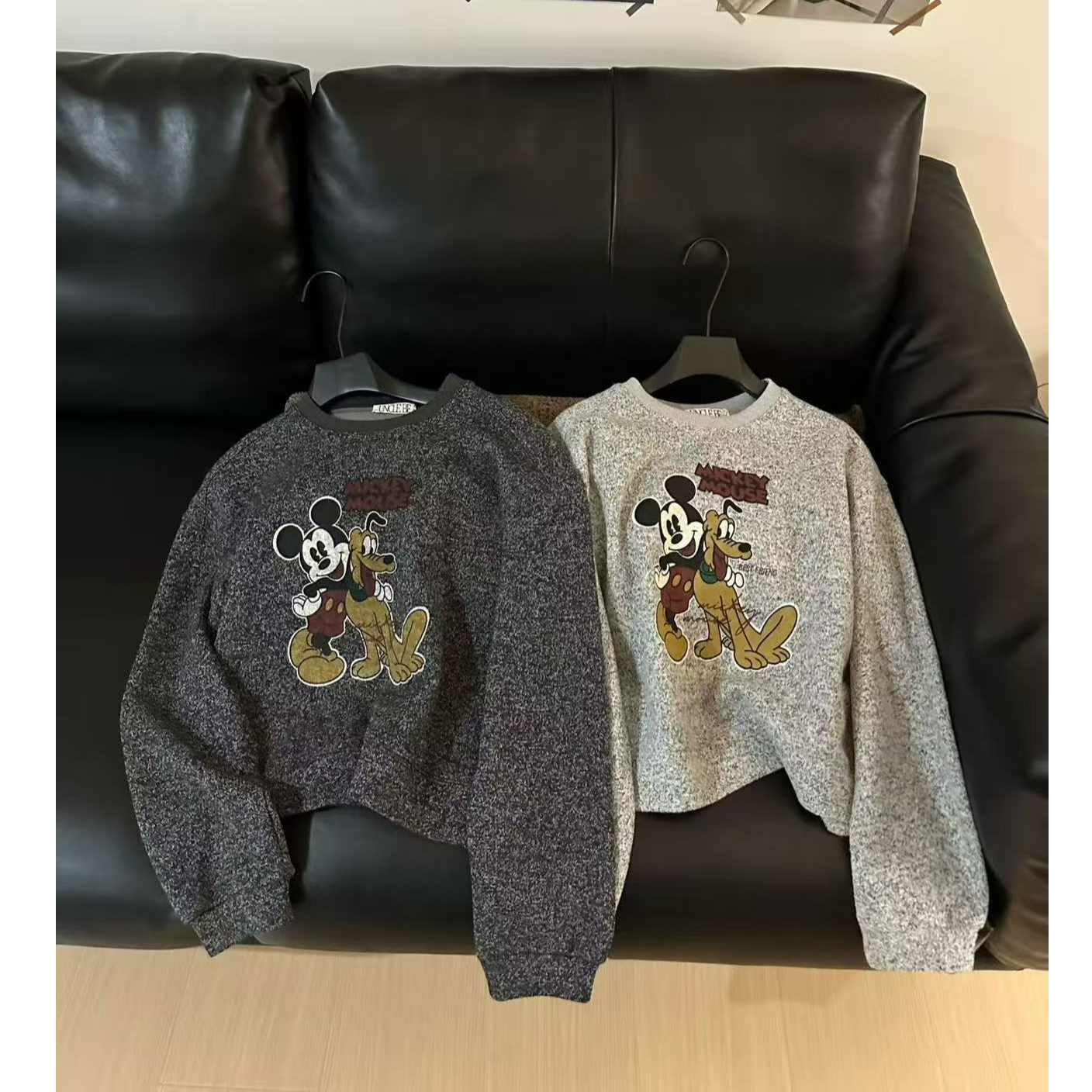 十三行白白家-冬季新款花纱卡通印花卫衣#7852