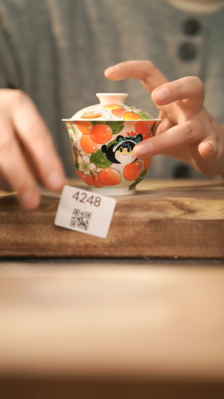 【闪购商品】【落单孤品】福利/盖碗@@4248