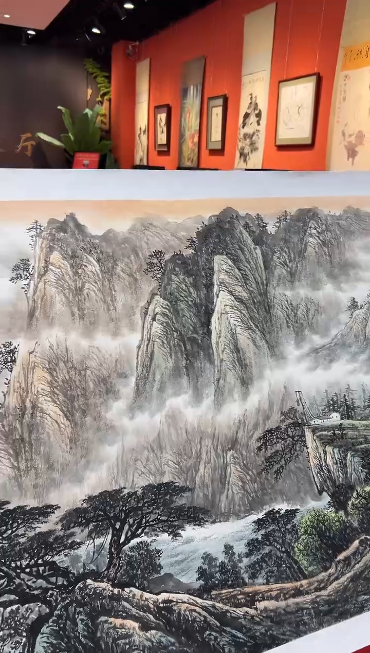 【闪购商品】国画道一老师亲笔绘画作品B129