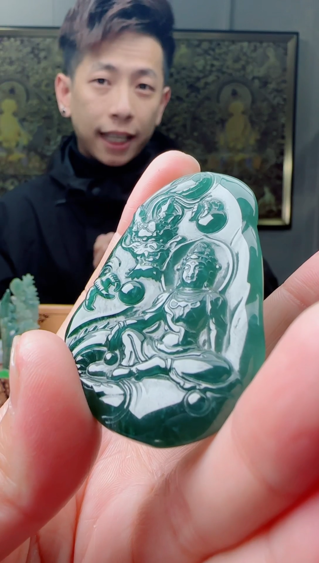 【闪购商品】翡翠颈饰未镶嵌11111111111