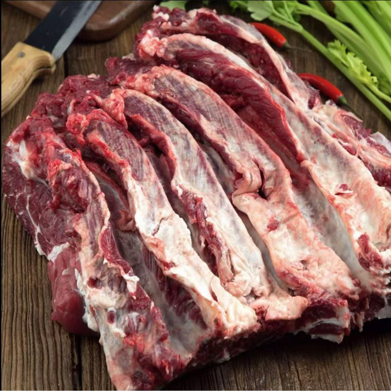 鲜牛腰窝 （牛肋条；炖/牛肉面 吃超好吃） 默认不切牛肉同城配