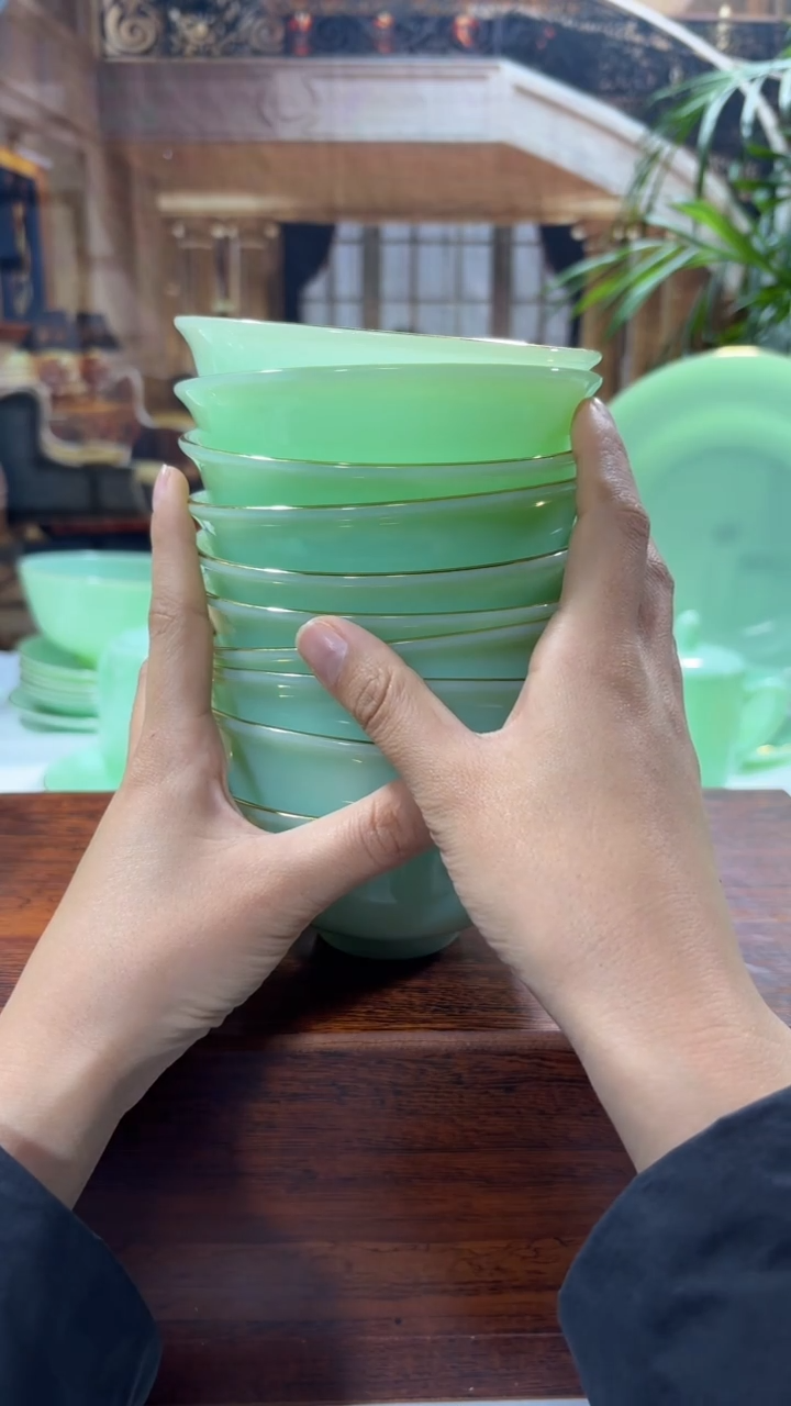 【闪购商品】...4.5英寸玉瓷碗10个口径11.5厘米