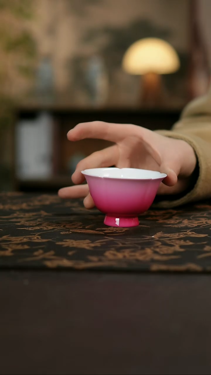 景德镇陶瓷杯碗柴烧多人