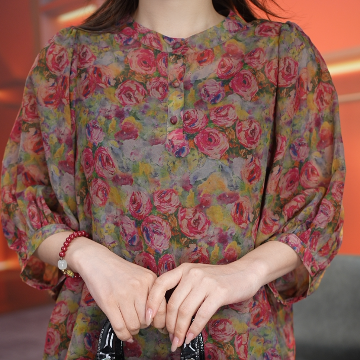 6.1-1百搭阔太洋气透气舒适感上衣女装