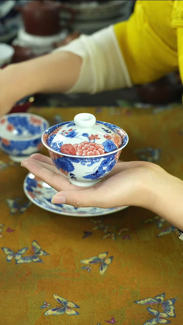 炸茶具 天冷了 围炉煮茶中~~