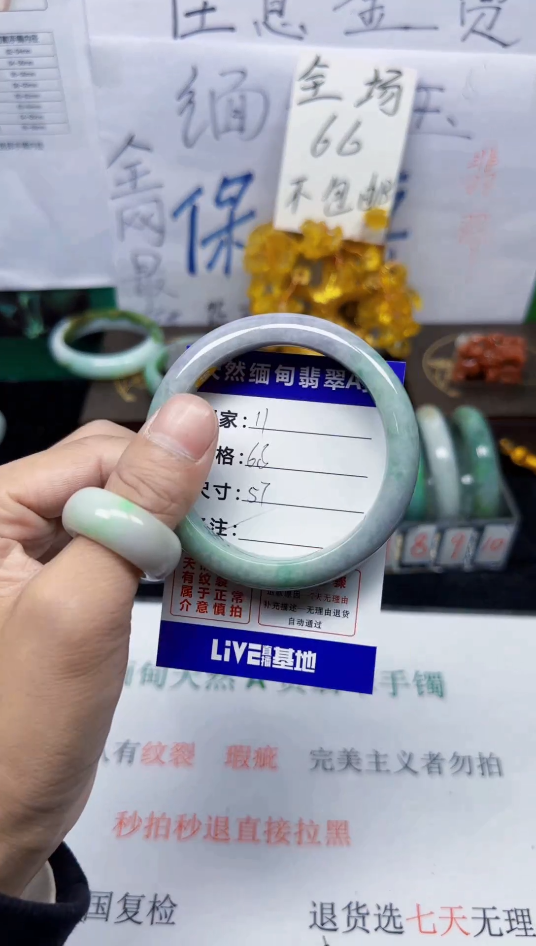 未镶嵌手镯翡翠11