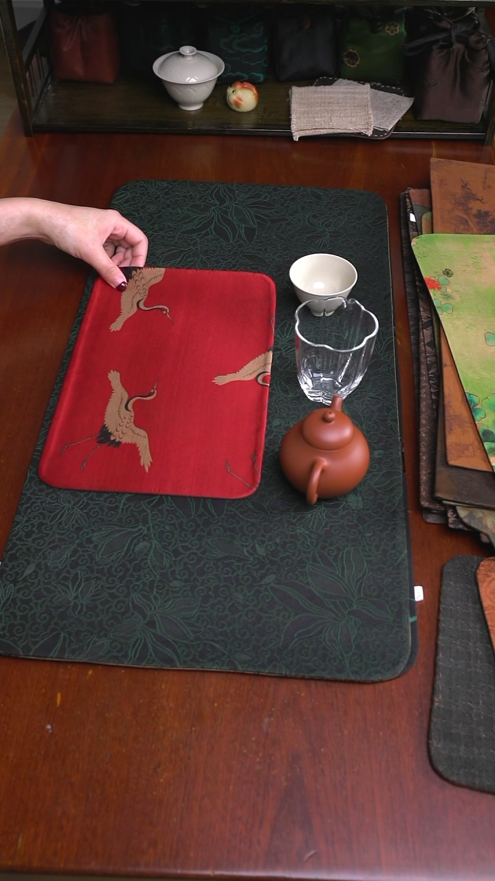 香云纱3020双面香云纱茶席