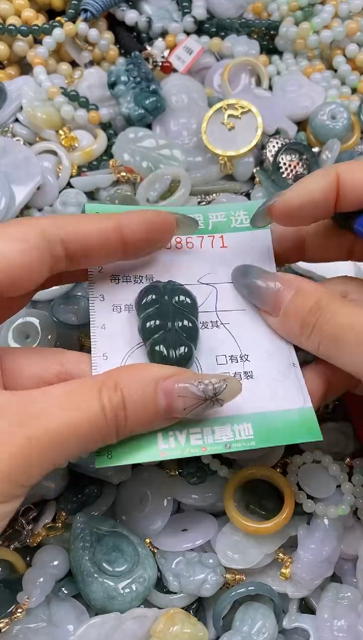 【闪购商品】翡翠颈饰未镶嵌闪购0086771