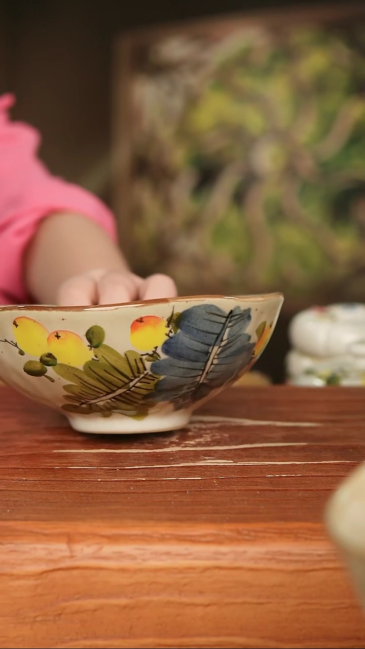 景德镇高温釉下彩20-412口径16