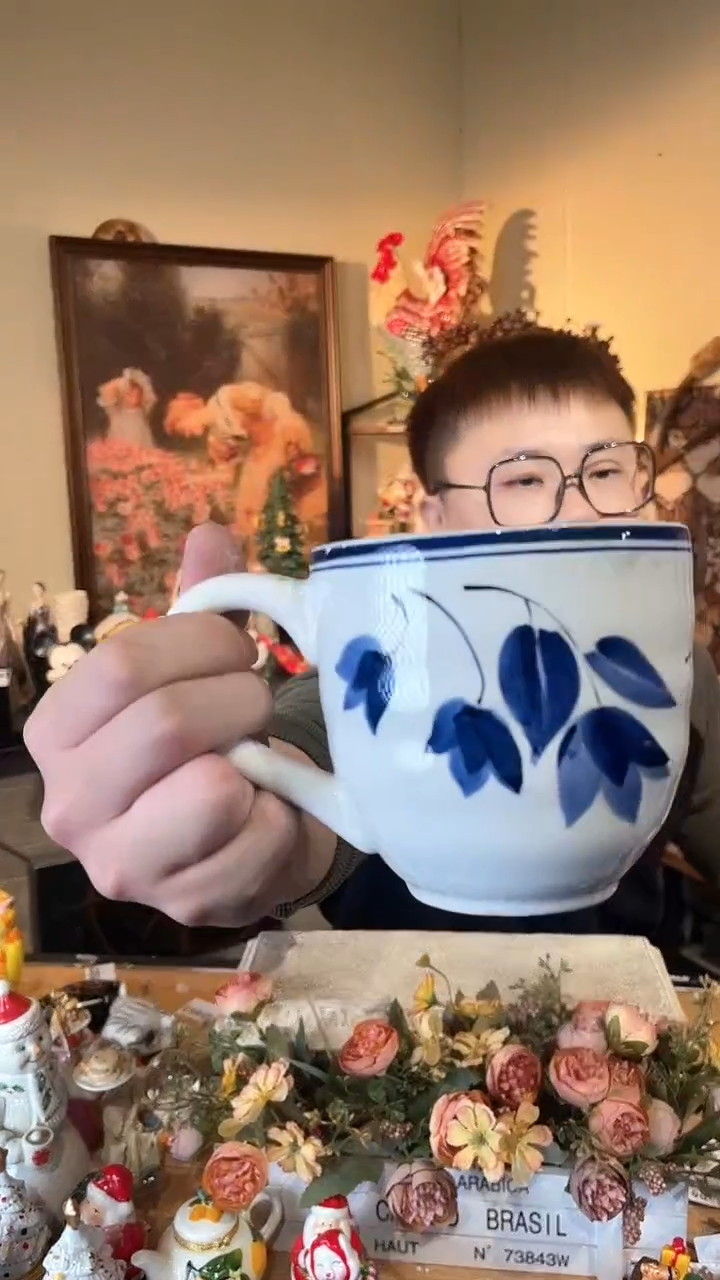 【闪购商品】默认微瑕高端树脂陶瓷摆件Q685