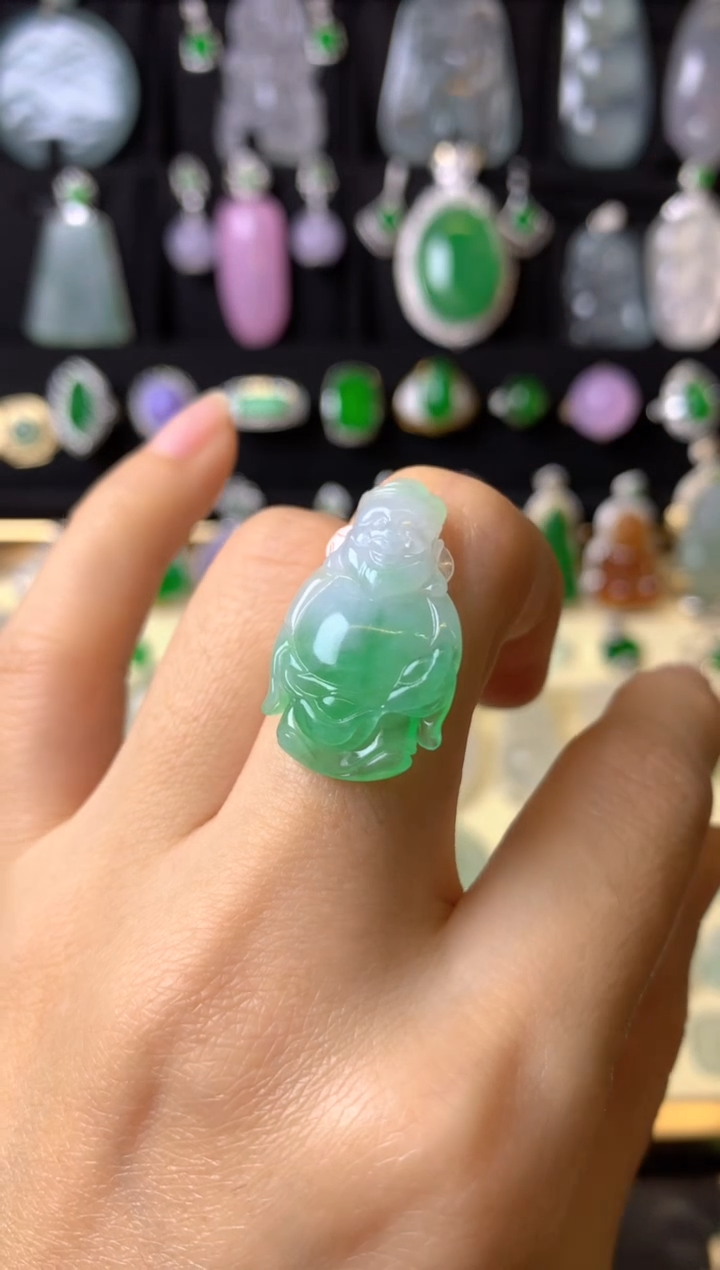 【闪购商品】定制翡翠未镶嵌毛货抛光