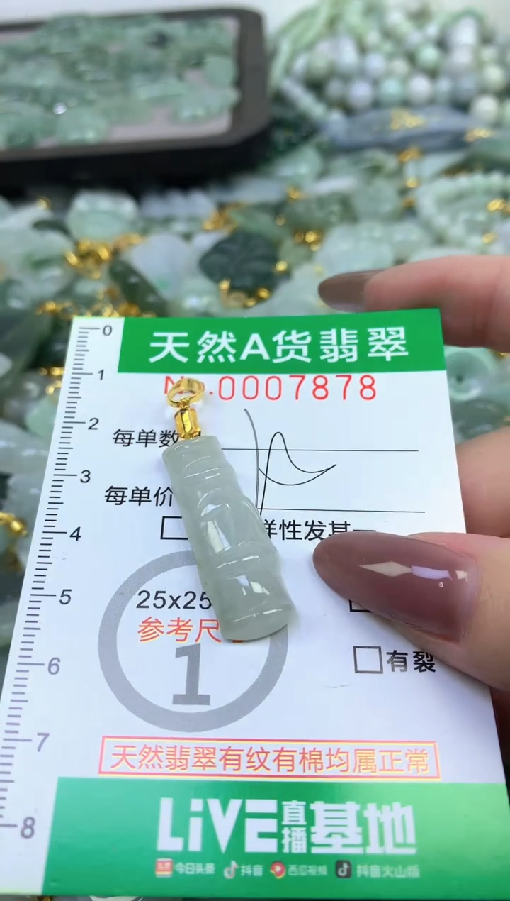 颈饰未镶嵌翡翠纯天然缅甸A货翡翠