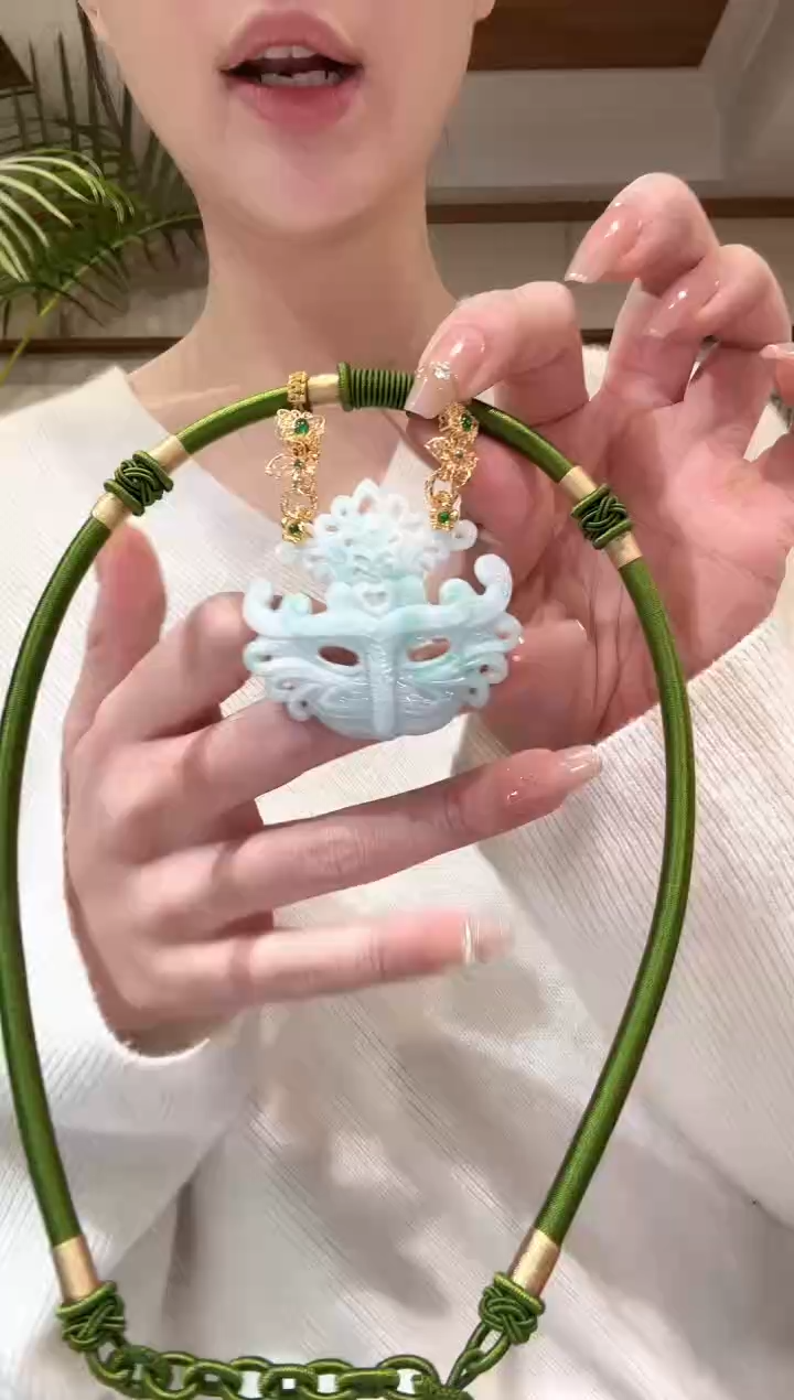 【闪购商品】翡翠颈饰未镶嵌国风