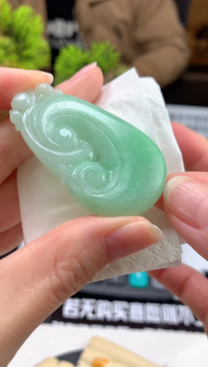 未镶嵌定制翡翠达*---117456