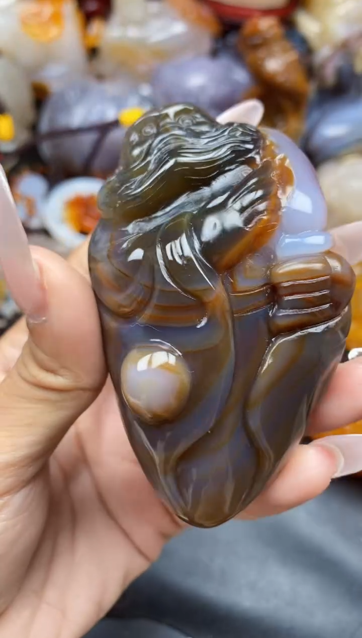 【闪购商品】玛瑙/玉髓颈饰未镶嵌ll