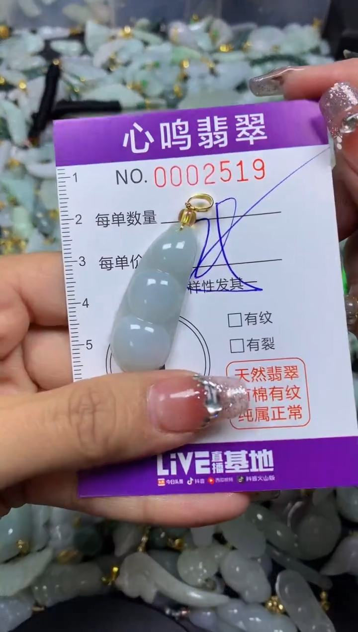 【闪购商品】翡翠颈饰未镶嵌闪购002519