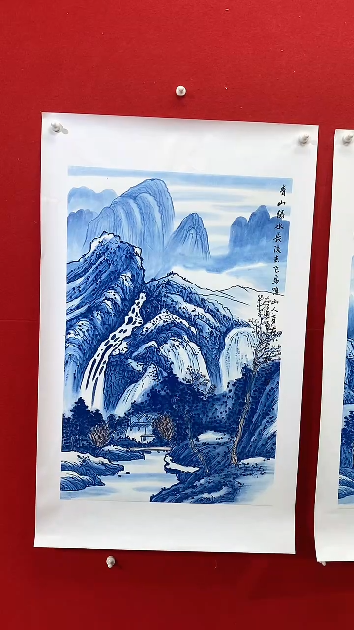 国画国画NYQ杰牛云勤老师作品