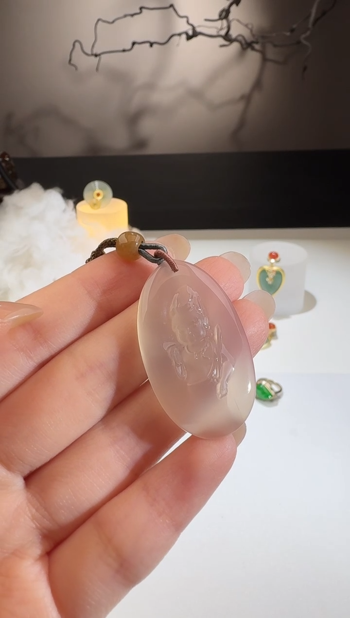 【闪购商品】玛瑙/玉髓挂件未镶嵌【鑫鑫】鸡