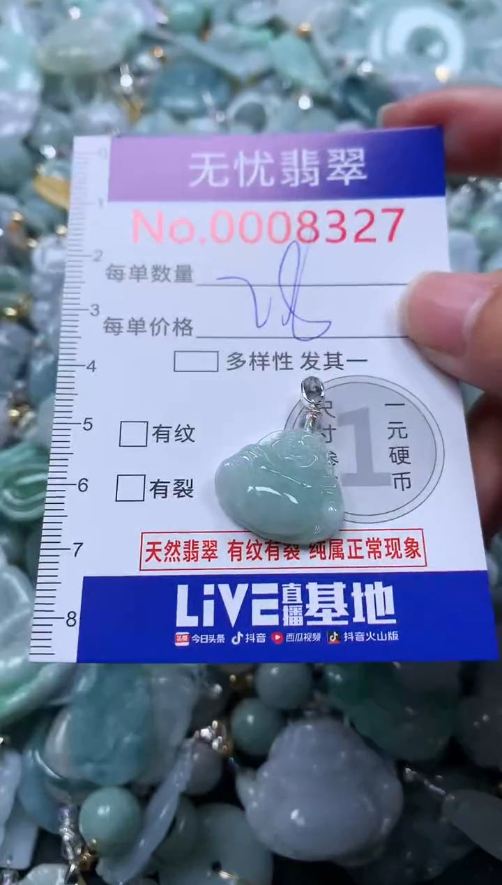 颈饰未镶嵌翡翠8327