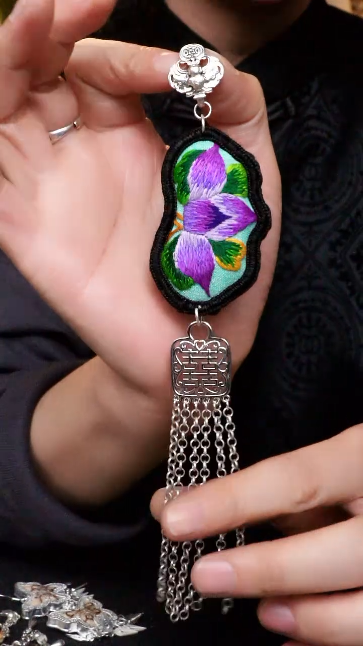 【闪购商品】织绣010高吉文创  直播老绣