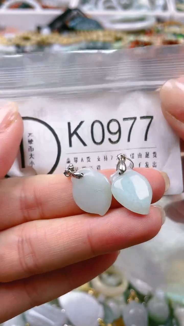 【闪购商品】翡翠颈饰未镶嵌/K/翡翠A货一图一物