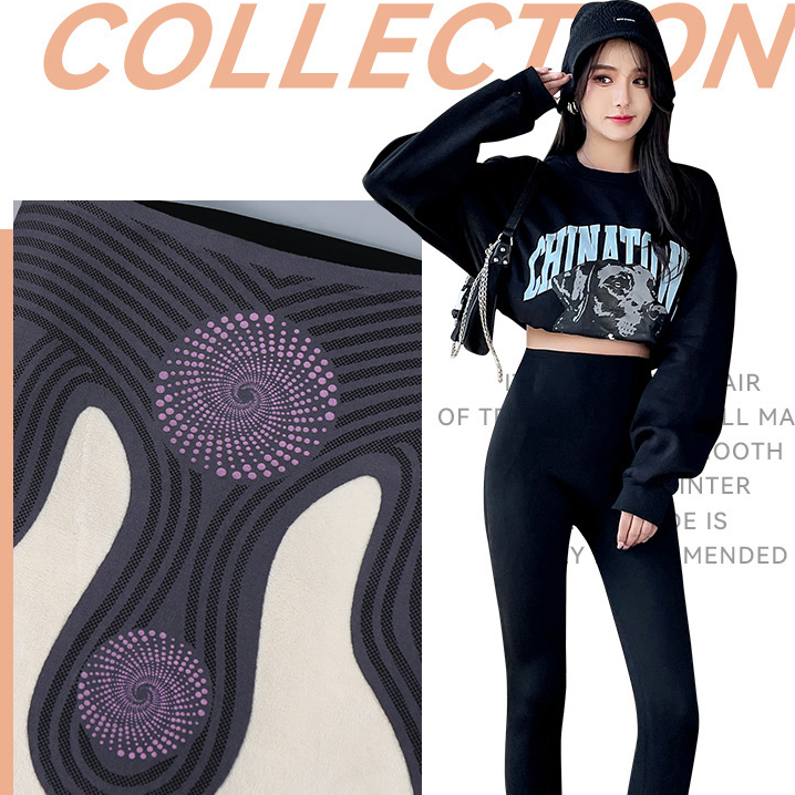 苏写断码加绒鲨鱼裤外穿打底裤女秋冬新款收腹提臀塑型显瘦悬浮裤