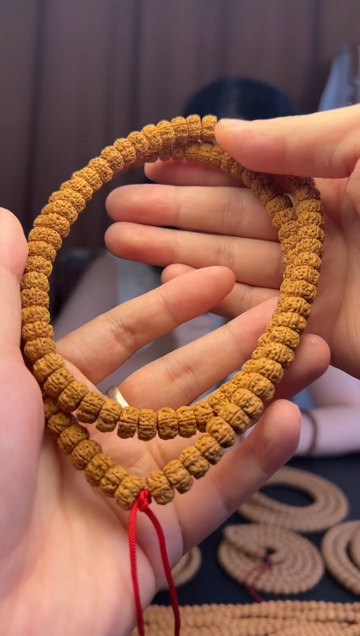 金刚菩提把件10mm-印尼藏式盘龙纹小金刚108脖挂