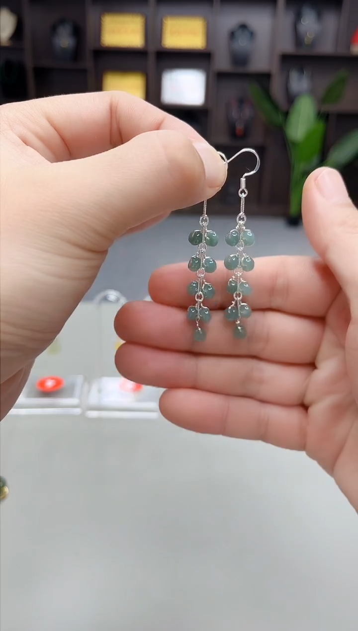 未镶嵌翡翠耳饰911000