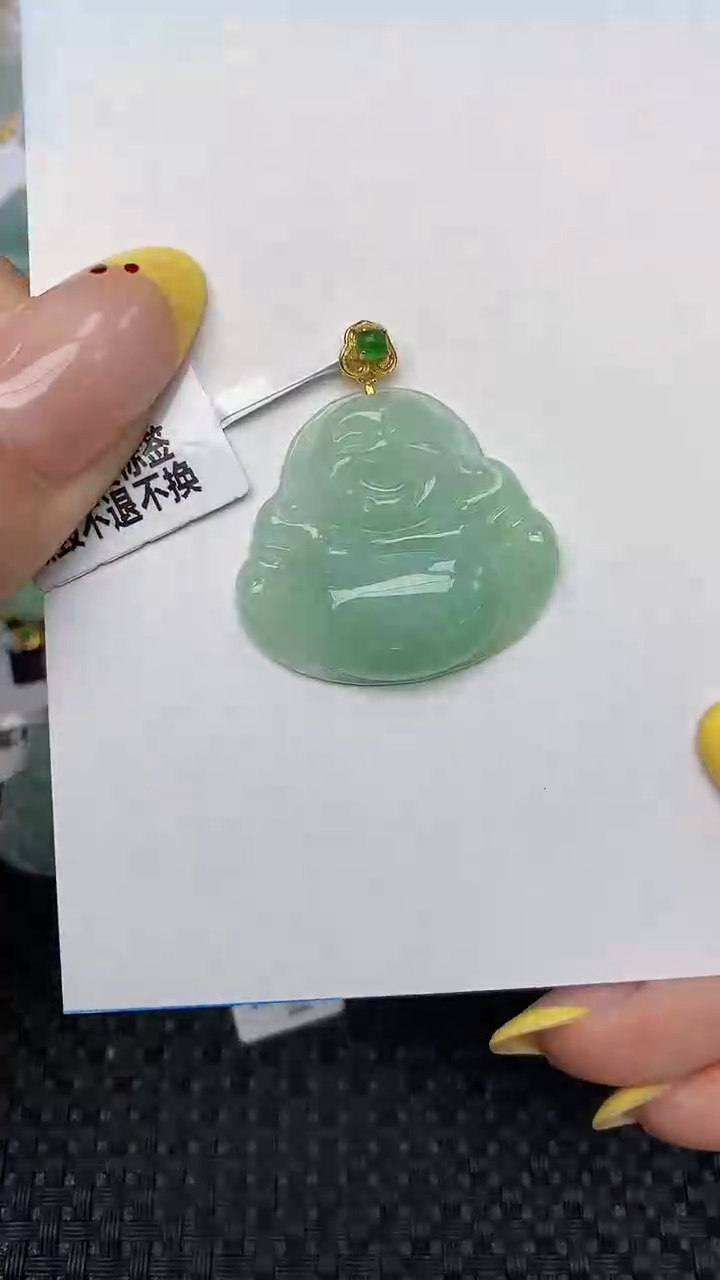 翡翠未镶嵌项链 天然翡翠A货