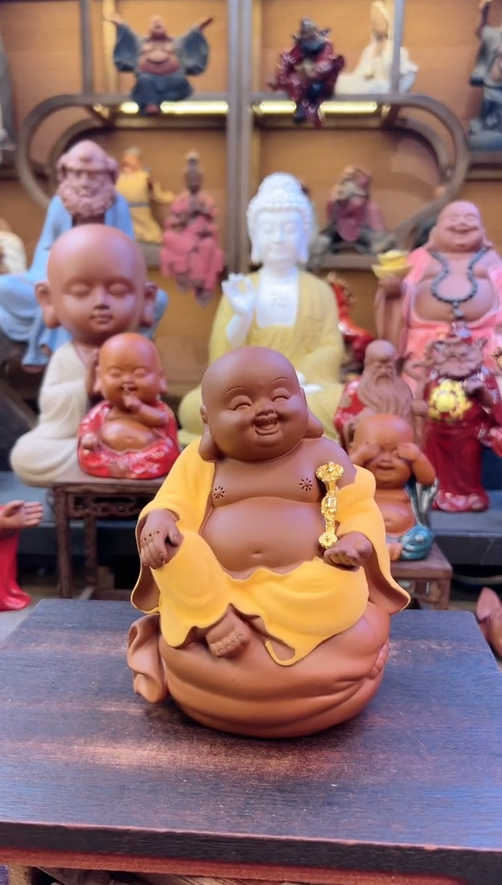 紫砂茶宠器闵紫砂茶宠摆件