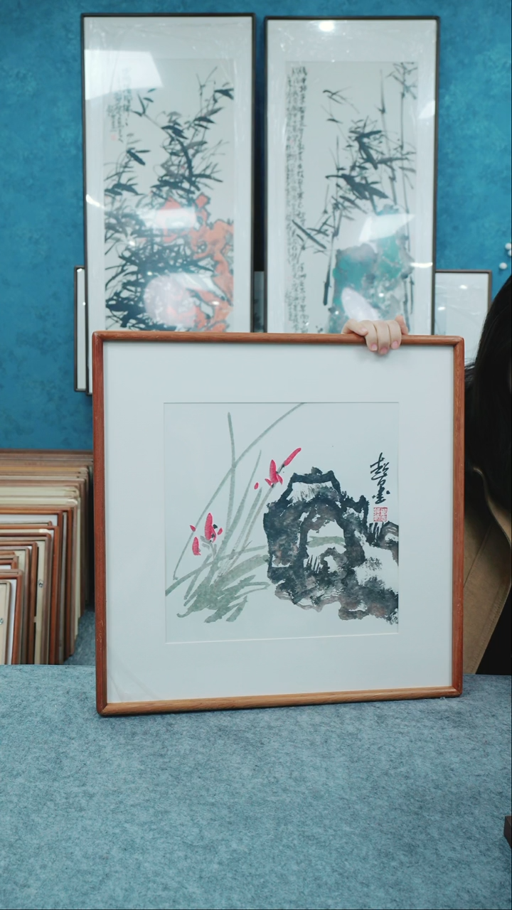 【闪购商品】国画50*50郑志超老师花鸟