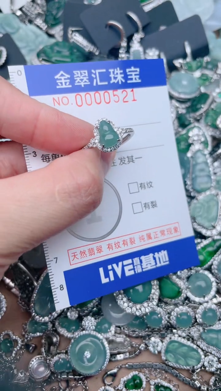 【闪购商品】翡翠颈饰未镶嵌521...1.