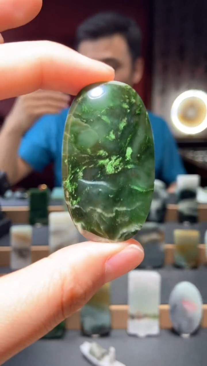 和田玉未镶嵌挂件yc