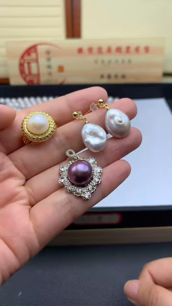 【闪购商品】淡水珍珠颈饰合金/////////