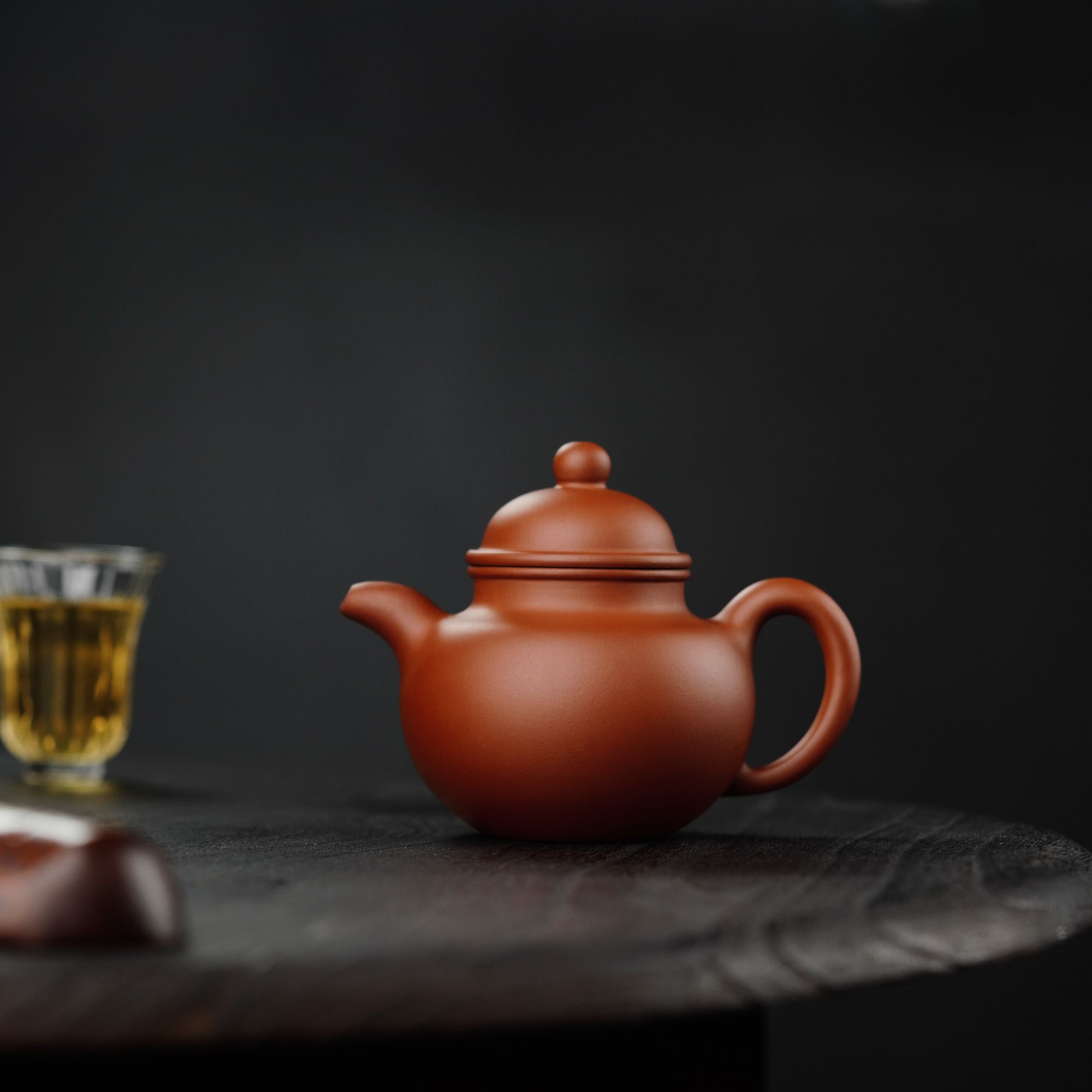 西溪山房 黄龙山红清水  非流水线 一手壶  复刻大亨掇球  220cc