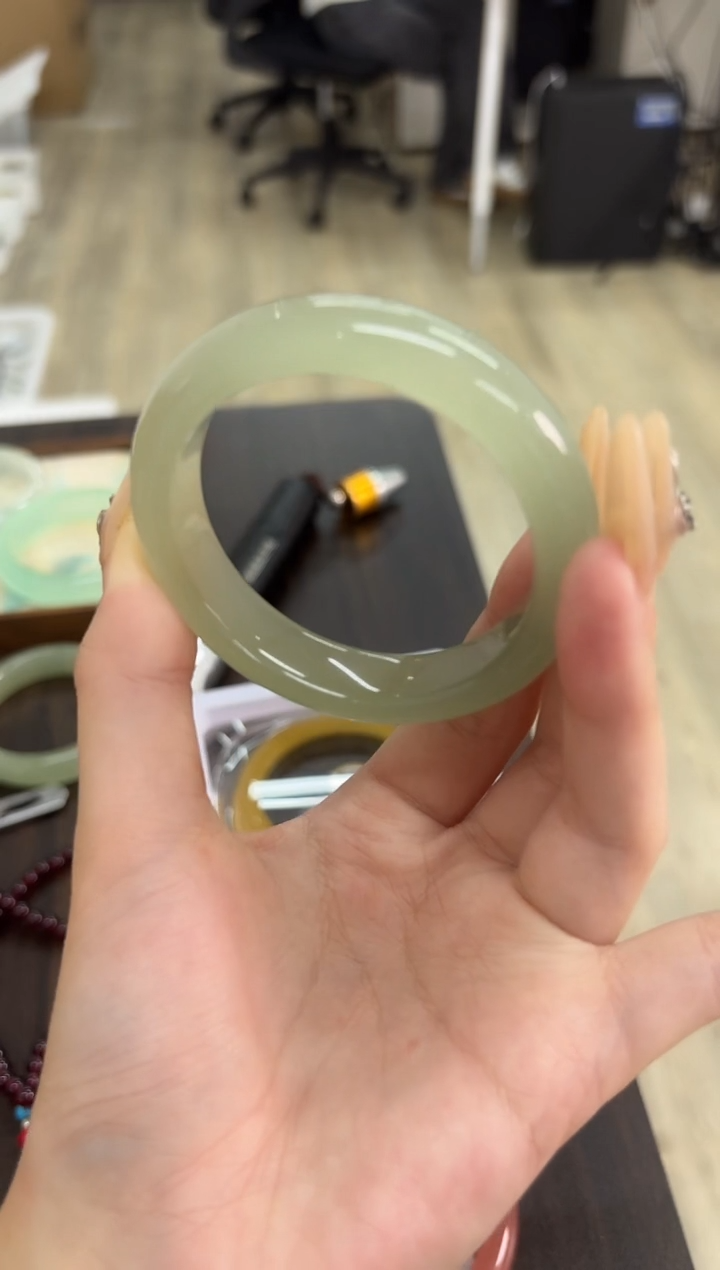 未镶嵌手镯石英质玉11-54D