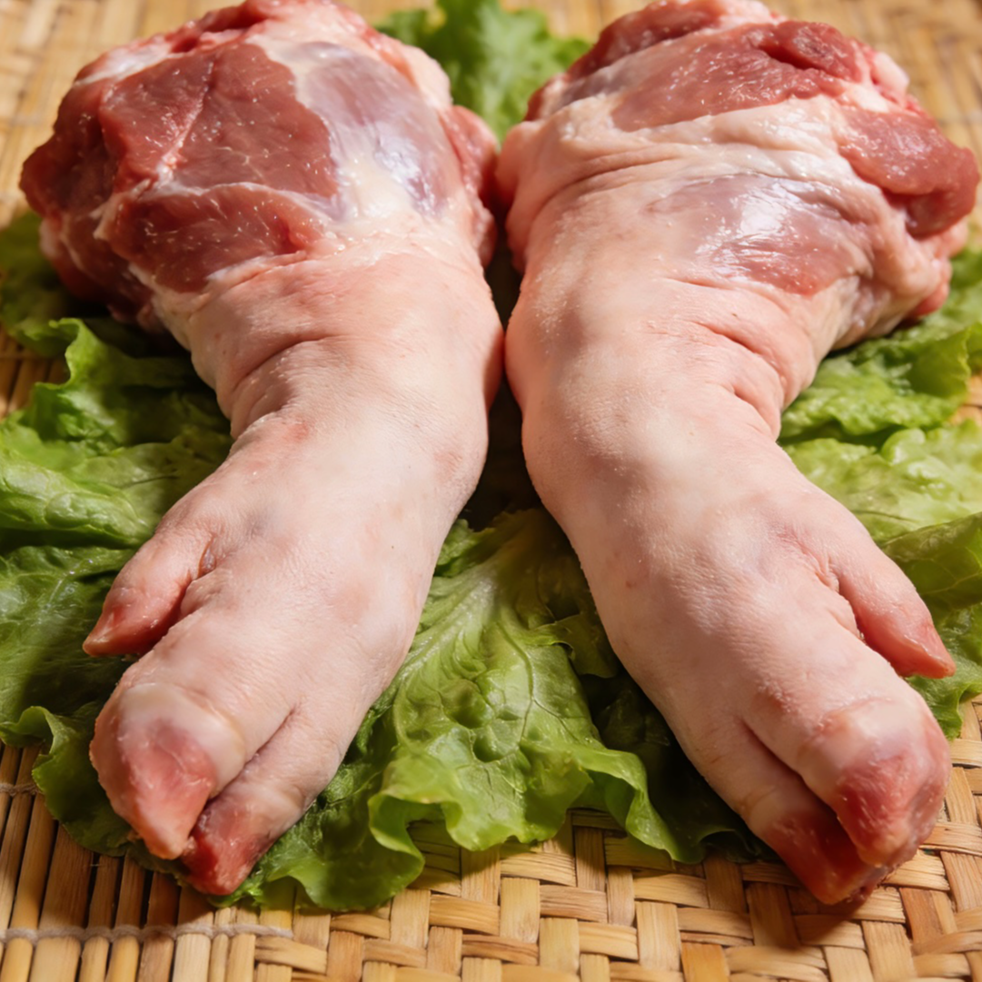 （京东包邮）农家新鲜猪蹄新鲜美味冷链发货